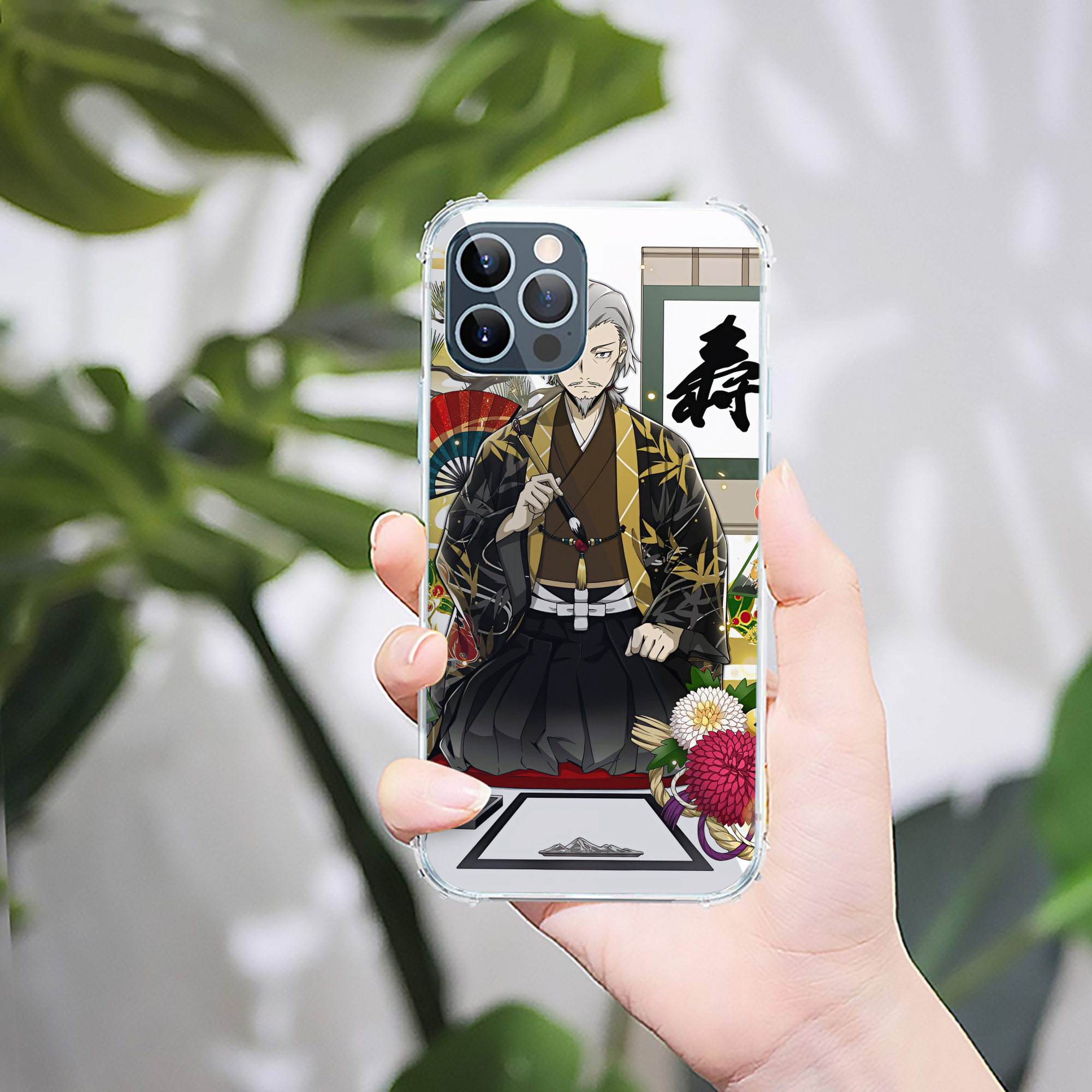 （画像用） 文豪ストレイドッグス Bungo Stray Dogs 【iPhone 12シリーズ対応】透明スマホケース（クリアソフトケース）